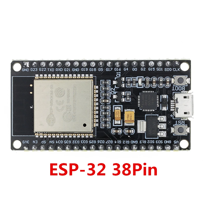 

1PCS ESP32 Development Board WiFi+Bluetooth Ultra-Low Power Consumption Dual Core ESP-32 ESP-32S ESP 32 Similar ESP8266