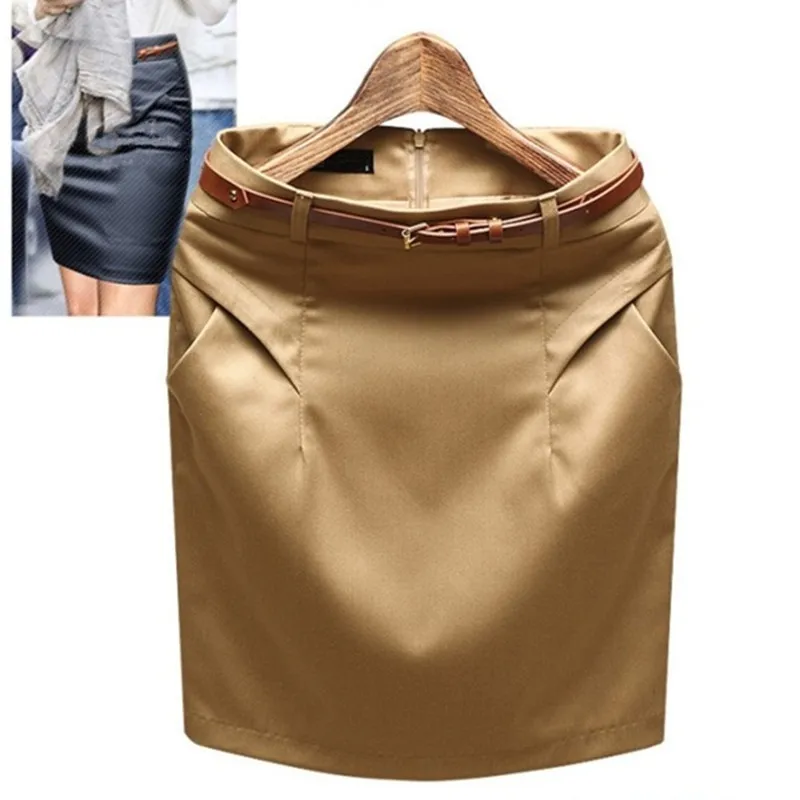 Женская короткая юбка облегающая офисная Размеры S / M L XL/XXL весна-лето | одежда