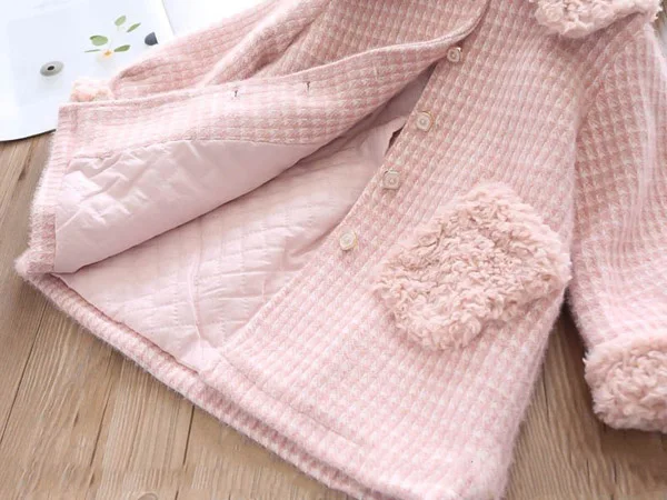 Пальто из норковой шерсти для девочек детское зимнее плотное пальто | Мать и