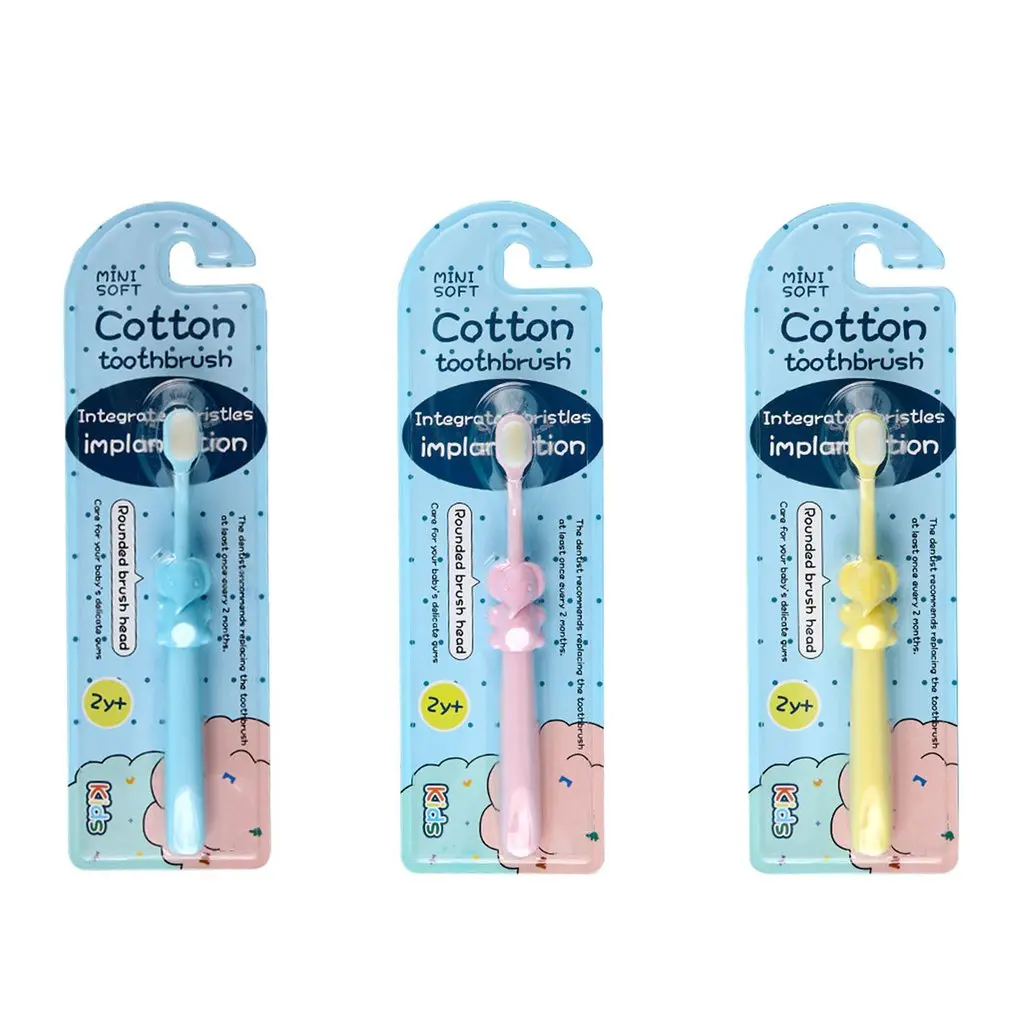 

Children's Mini Toothbrush Soft Bristles Toothbrush Rounded Brush Head Suitable For 2-5-12 Years Old Infants