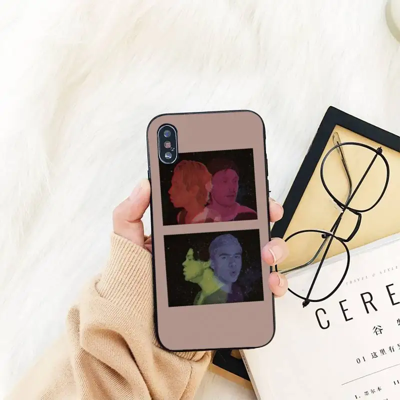 Yinuoda 5 SOS DIY окрашенный блестящий чехол для телефона iPhone 11 8 7 6 6S Plus X XS MAX 5S SE 2020 XR pro