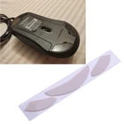 1 упаковка мыши педаль для ног для steelseries RIVAL 100 100S сменная мышь ножки скользят изогнутые края мышь наклейка на ножки