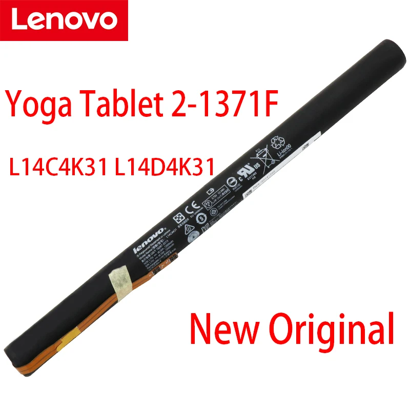 Lenovo Yoga Tablet 2 1371F Pro 100% оригинальный 12800mAh L14C4K31 L14D4K31 аккумулятор высокого качества +