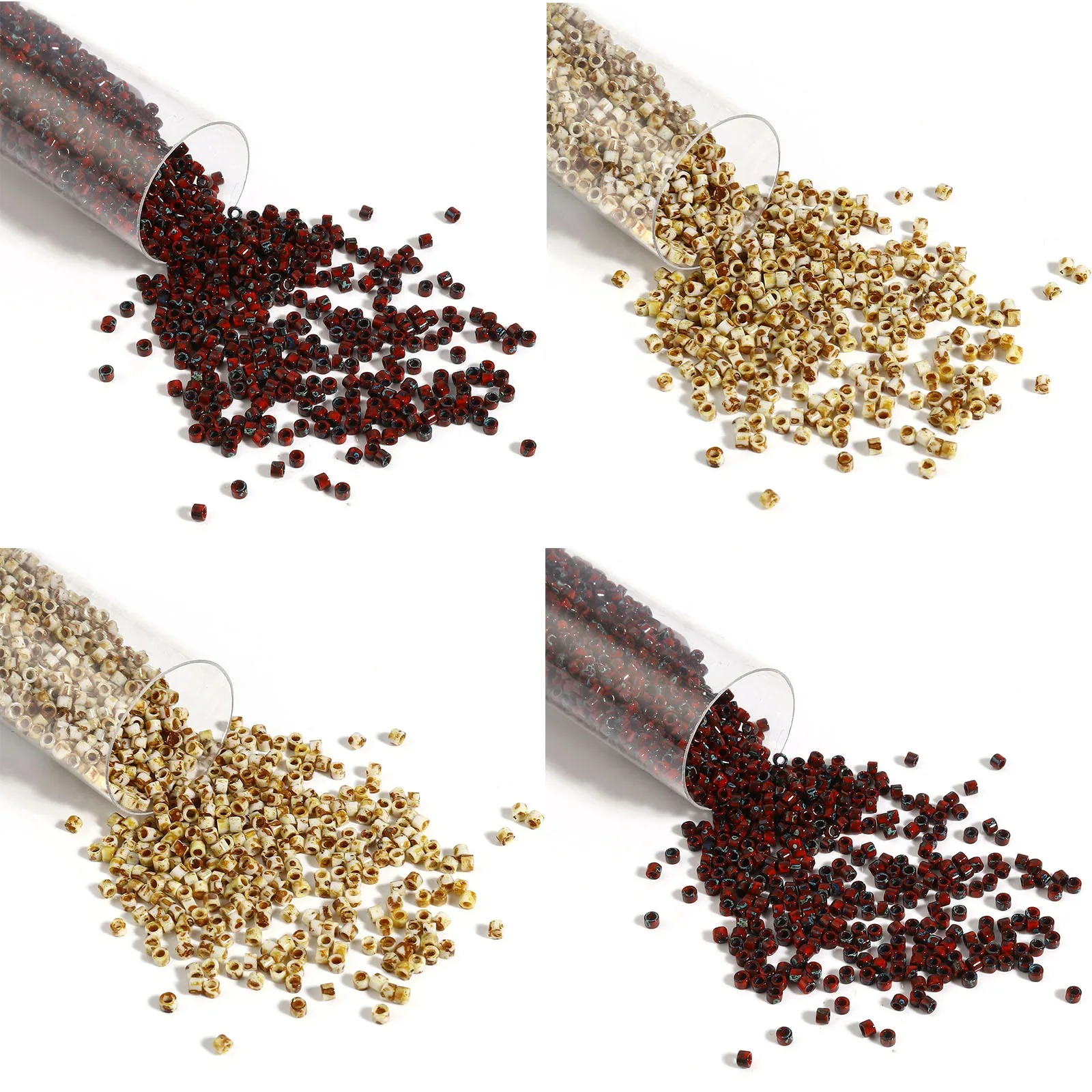 

Винтажные стеклянные бусины 2 мм, круглые шарики, свободные бусины «сделай сам», изготовление сережек, ожерелий, женских ювелирных изделий, ...