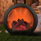 Фонарики, лампы, беспламенная имитация эффекта пламени, светильник с аккумулятором, праздничный ночсветильник для вечерние ринки, декор комнаты