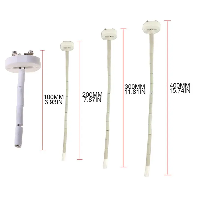 

High Temperature K-type Thermocouple Sensor for Ceramic Kiln Furnace Crucibles 203C