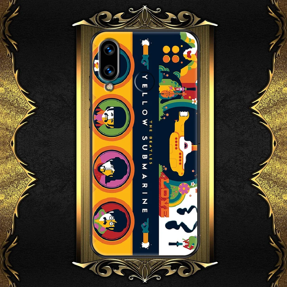 

The Band George Beatle-compatible Phone case For Huawei Honor 6 7 8 9 10 10i 20 A C X Lite Pro Play black 3D Etui luxury prime