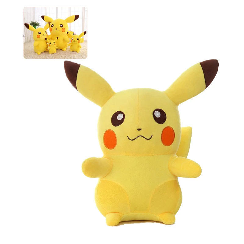 

Pokemon Smiling Pikachu Plush Toys Animal Figurine Children's Birthday Gifts Christmas Gifts Birthday Present