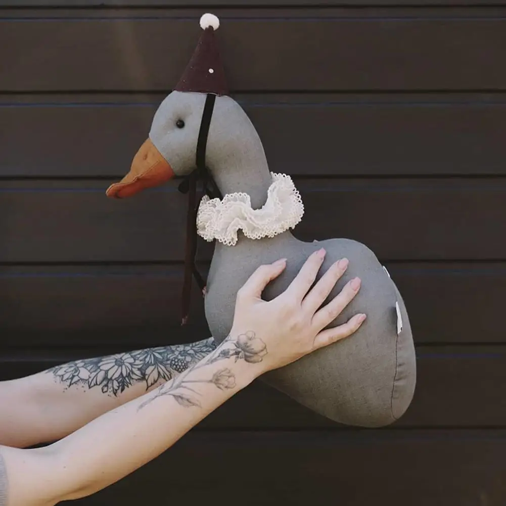 

Fashionable Duck Cotton Stuffed Doll Children Room Decoration Photo Accessories