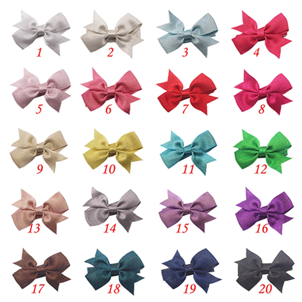 Модные банты ручной работы с ласточкиным хвостом 10 шт./лот челки для малышей