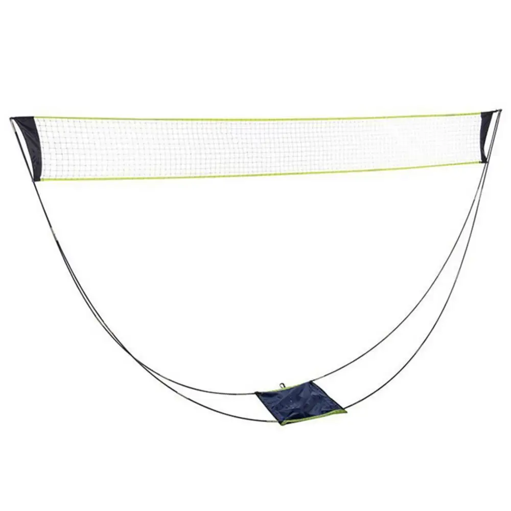 300 см уличная комнатная стандартная сетка для игры в бадминтон с подставкой синие