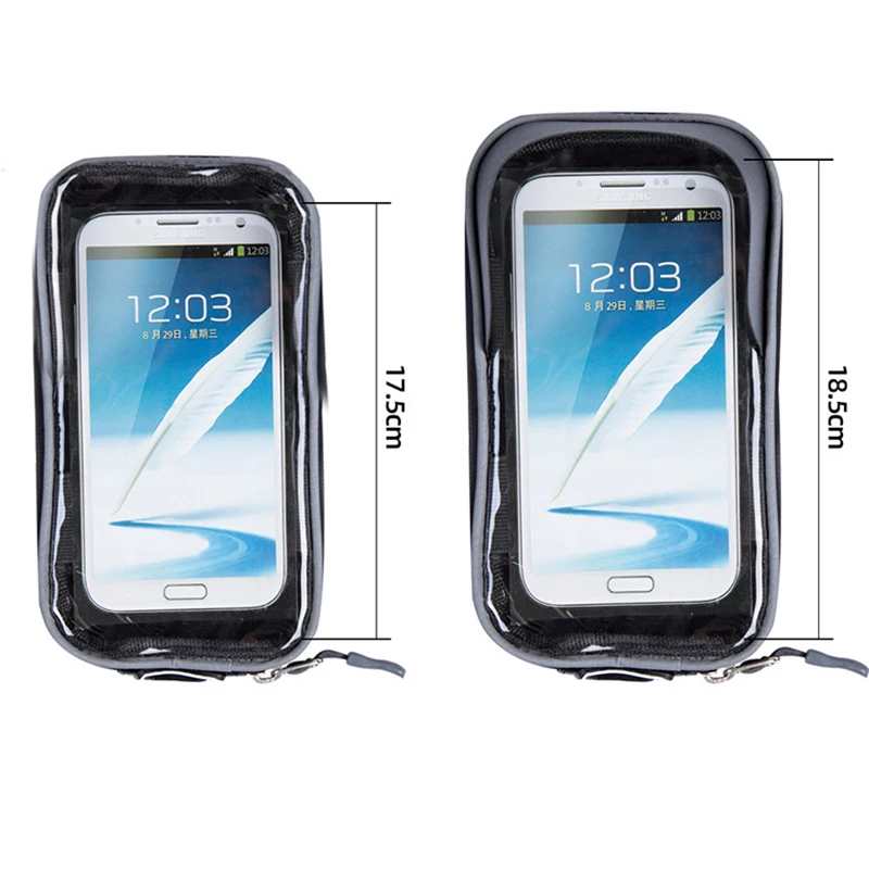 Сумка на переднюю раму велосипеда сумка трубу двойная для сотового телефона 2020-5 5