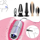 Электрошоковый импульс, искусственные яйца, электростимулятор, массажер простаты, Анальная пробка, секс-игрушки для женщин, мастурбатор