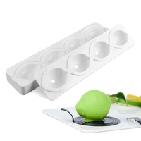 silicone 4 cavities cake mold fruit lemon shaped cake decorating tools for baking fondant chocolate brownies dessert molds stand