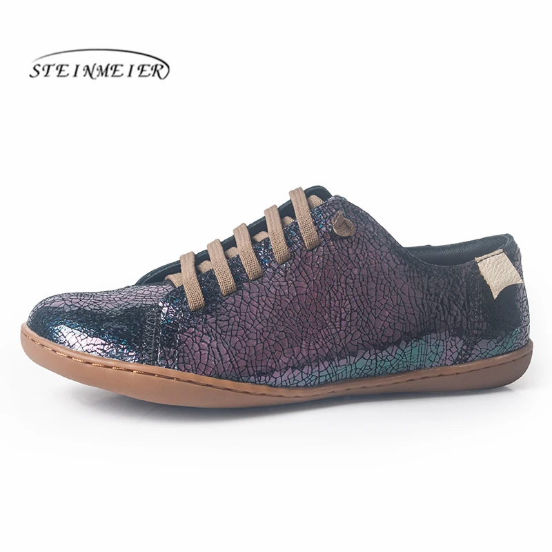 Женская обувь на плоской подошве Повседневная из натуральной кожи Женские