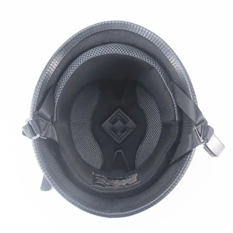 Унисекс мотоциклетный полулицевой шлем Casco de Moto полушлем Ретро немецкий Chopper Cruiser