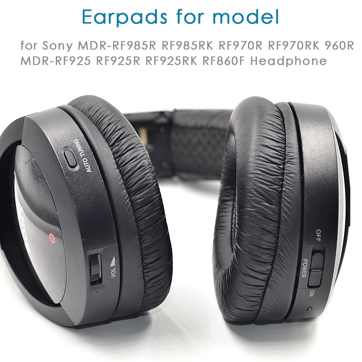 Подушки амбушюры для Sony MDR RF 865R RF865RK RF865R 985 970R RF970headphones|ear pads|cushion ear padsear cushion pads |