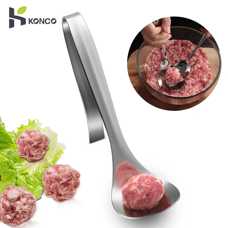 Konco 304 форма из нержавеющей стали для фрикаделек инструмент выдавливания