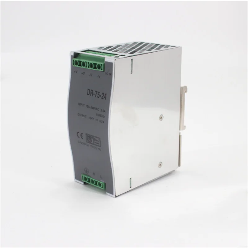 110 v/220 v ac к dc DR-75-24 75W 24V 3.2A din-рейка блок питания с SMPS UPS 12V 6.25A 48V 1.6A