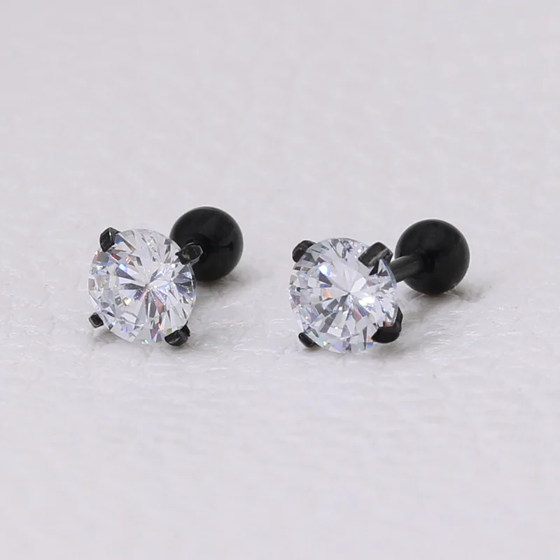 

Ins yiwu small commodity zircon earrings accessories factory source deserve to act the role of small adorn article stud earrings