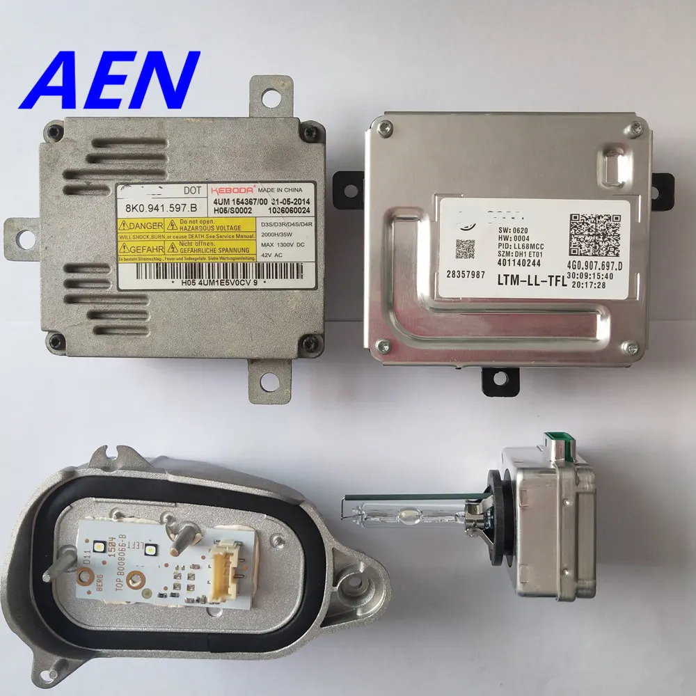 OEM 4G0907697D для Audi Q5 светодиодный DRL дневные ходовые модули 8R0941475B HID балласт комплект блок управления компьютер 8K0941597B 8R0941476B
