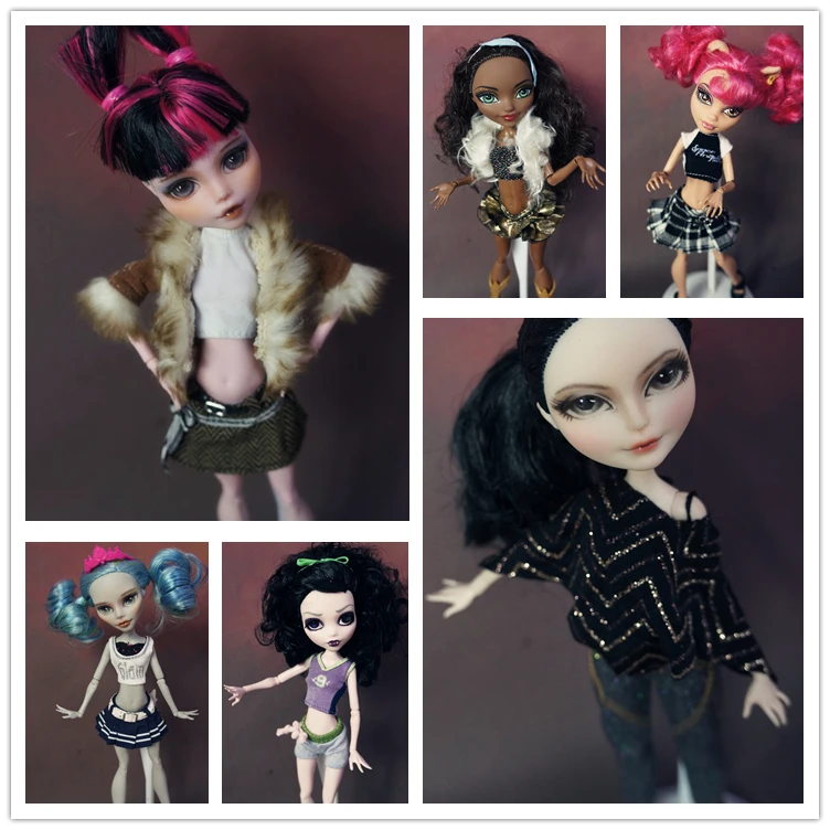 Модная одежда для высокой школы Monster верхняя детей MONSTER High Верхняя Одежда кукол