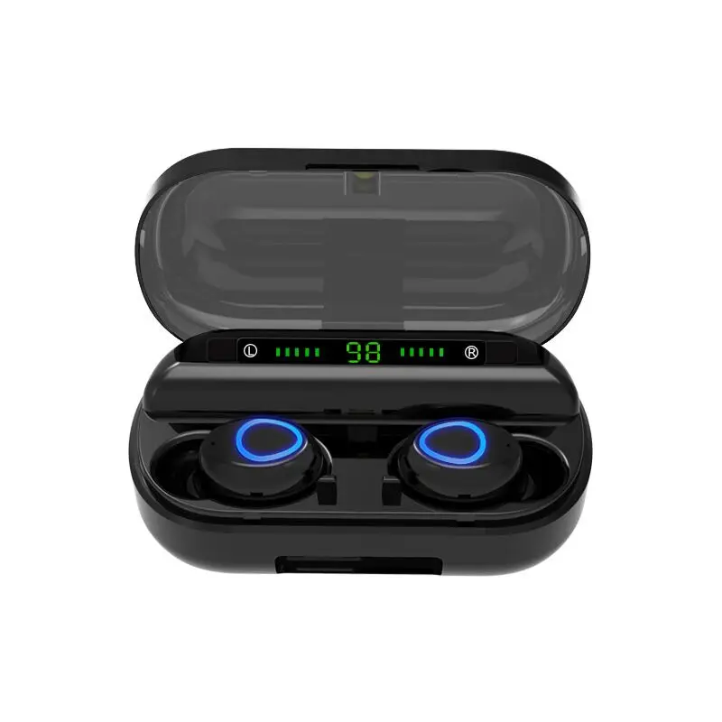 TWS наушники со светодиодным дисплеем питания Bluetooth 5 0 беспроводные спортивные с