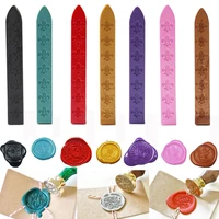 vintage retro sealing wax seal dedicated beeswax stick strips for diy stamp envelope invitations wedding party hot