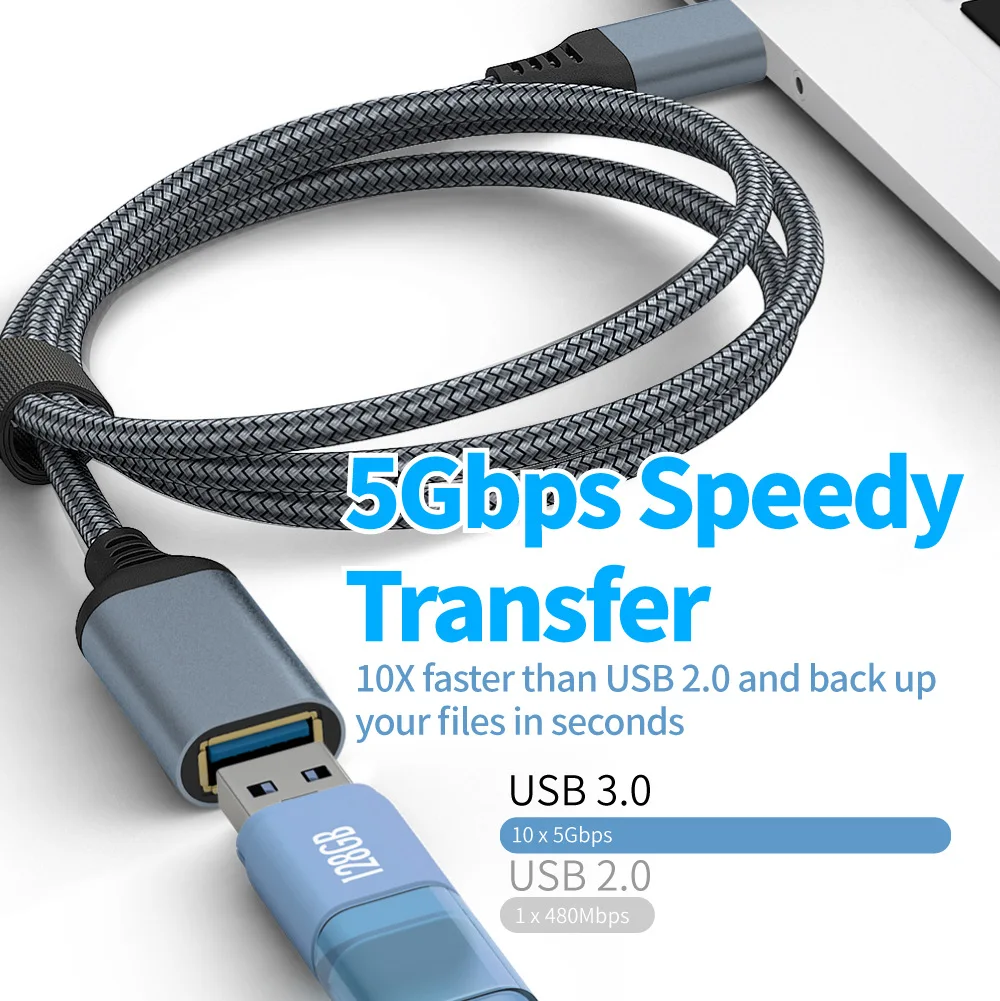 Кабель-удлинитель USB 3 0 типа Папа-мама
