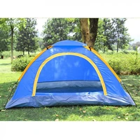 2 3 person waterproof outdoor foldable pop up open tent camping hiking beach travel sunshelter waterproof tent