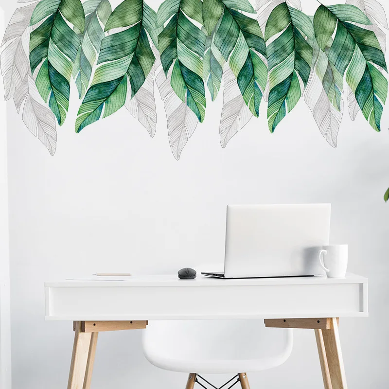 Домашнее украшение для стен современные декоративные наклейки с тропическими