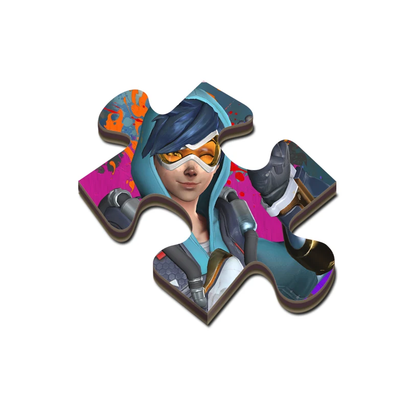 Overwatch головоломка OW Genji Jesse Mccree Reaper игровые персонажи 1000 шт. рельефные