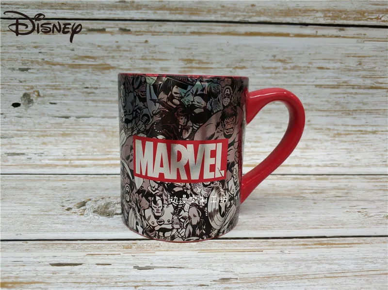 Disney с героями комиксов Марвел кружка изображением Мстителей Керамика кофейная