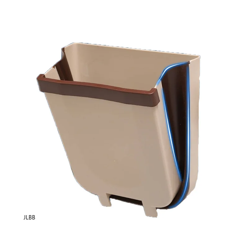 

S / L Foldable Trash Bin Kitchen Cabinet Door Storage Hanging Trash Bin Wall Mounted Trash Bin For Waste Storage In Toilets