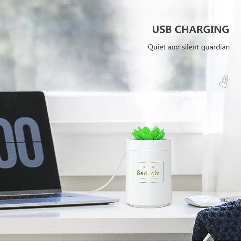 Увлажнитель воздуха с питанием от USB ночсветильник большой емкости распылителем