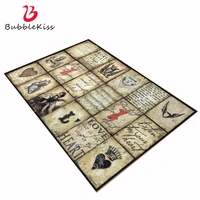 bubble kiss american style carpet for living room retro checkered hip hop non slip rugs home decoration soft bedroom large rugs