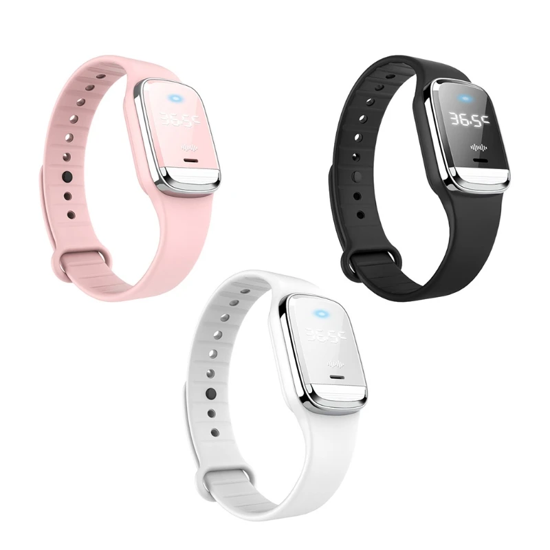 

Wearable Outdoor Ultrasonic Mosquito Repellent Watch Insect Pest Bugs Repeller G6DD