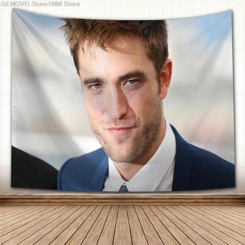 

Nizza Robert Pattinson Tapisserie Bunte Psychedelic Dekorative Teppich Wand Stoff Für Wohnzimmer Schlafzimmer Wandteppiche Zubeh