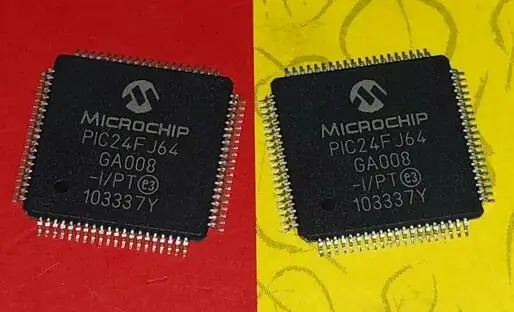 

5 шт./лот PIC24FJ64 PIC24FJ64GA008-I/PT QFP
