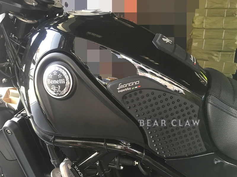 Защитная накладка на бак мотоцикла наклейка газ топливо наколенник Тяговая