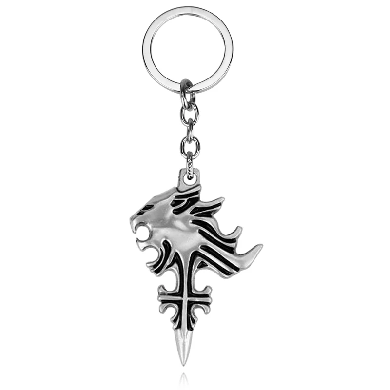 Vintage FF8 Final Fantasy VIII Necklace Sleeping Lion Heart Griever Squall Head Necklaces Fashion Game Cosplay Jewelry | Украшения и