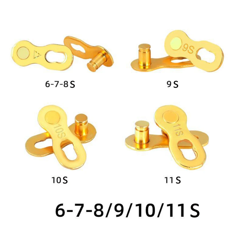 5 пар соединитель для велосипедной цепи блокировки быстра петля шоссейного