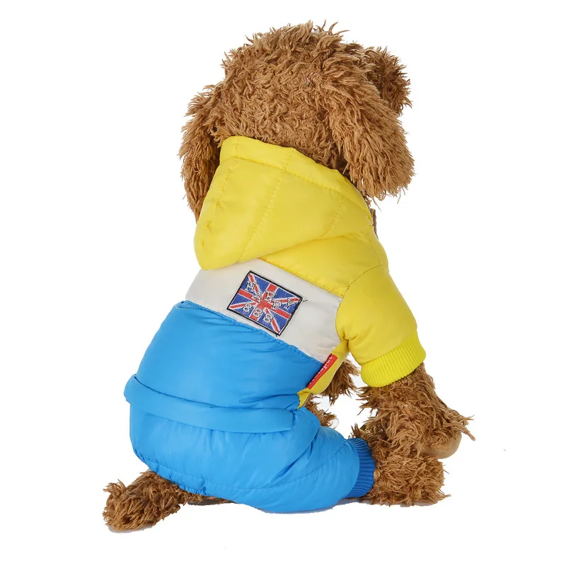 Winter Dog Clothes Thicken Warm Coat Jacket For Small Dogs Waterproof Chihuahua Yorkie Clothing Overalls Pet Jumpsuits Hoodies