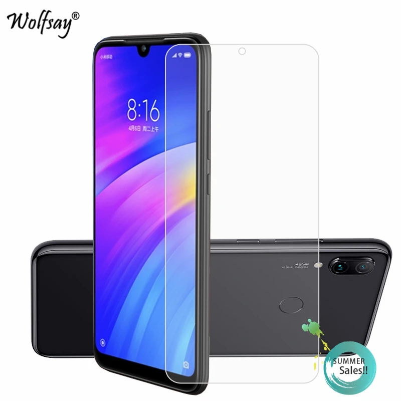 2 шт Стекло для Xiaomi Redmi 7 Защита экрана закаленное стекло для Xiaomi Redmi 7 8A стеклянная пленка для телефона для Xiaomi Redmi 7 7A 8A A8