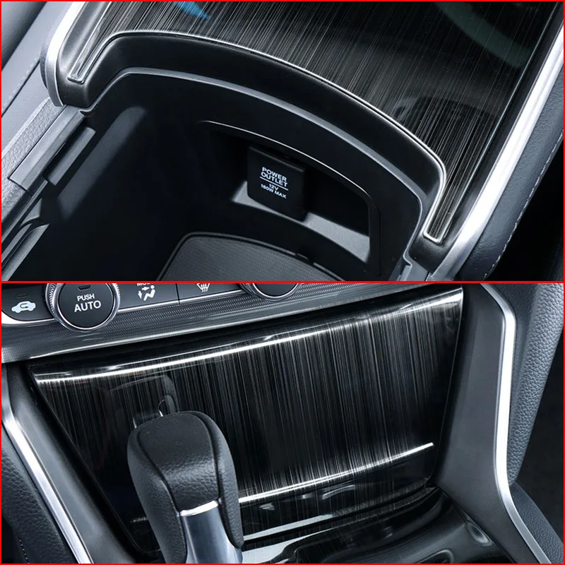 Отделка панели коробки передач автомобиля Обложка рамы наклейки полоски