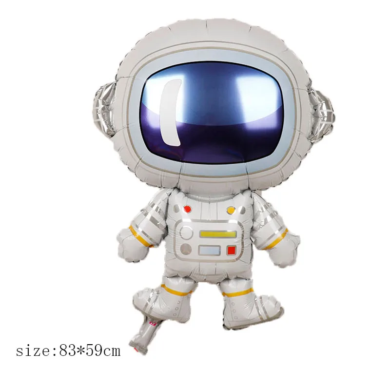 

1PC Outer Space Party Astronaut Balloons Rocket Foil Balloons Birthday Party Decor For Home Decor Favors Helium Globos New Year