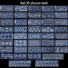 Силиконовая смола, 3D акриловая Форма для дизайна ногтей, 1 шт., для изготовления ювелирных изделий, Прозрачная силиконовая форма в виде кота, звезды, сердца для женщин, подвеска сделай сам