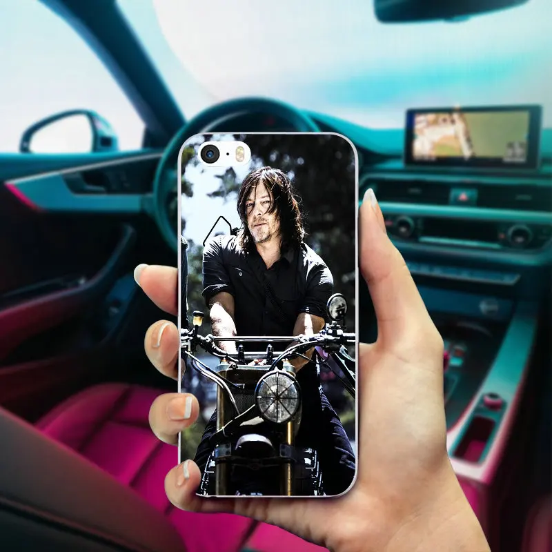 Горячая Распродажа Ходячие мертвецы Дэрил Диксон мягкие ТПУ телефонные чехлы