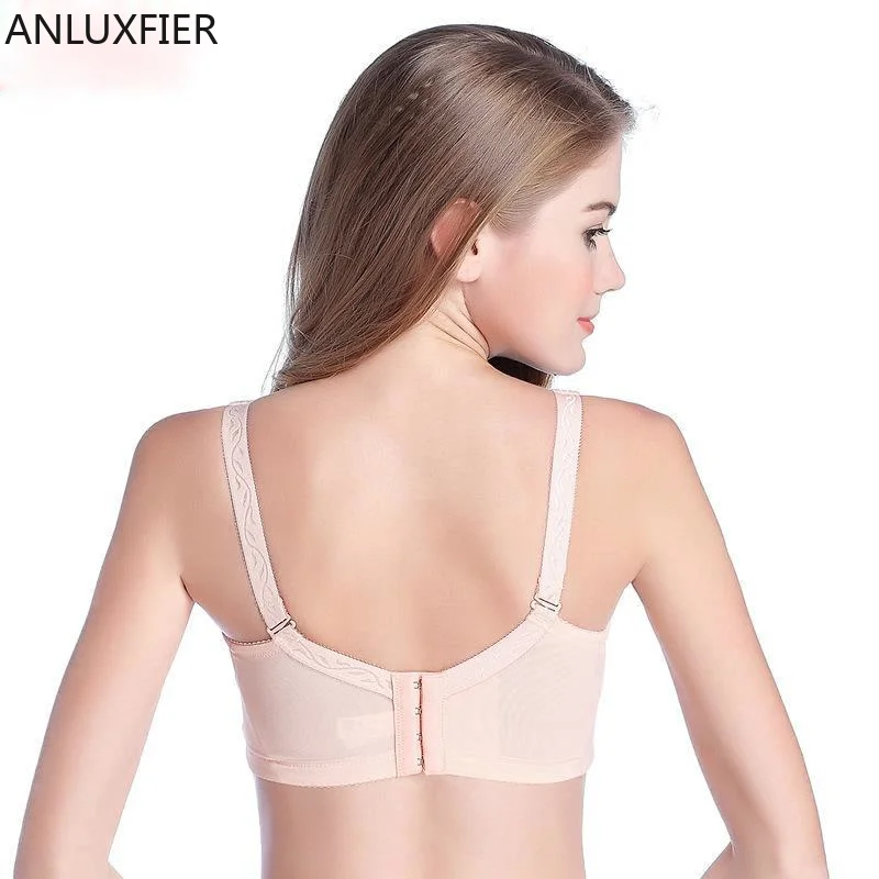 X9039 Mastectomy Bra Tube Top Type Rimless Underwear Gathered Seamless Silicone Breast Forms Prosthesis Bras  Bra Plus Size
