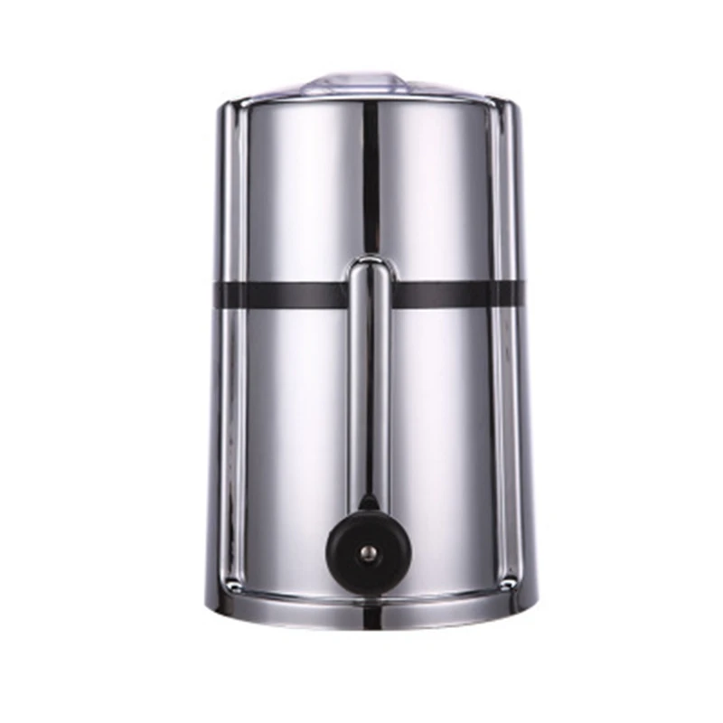 

Portable Manual Ice Machine Commercial Household Portable Shaved Ice Machine with Stainless Steel Blade
